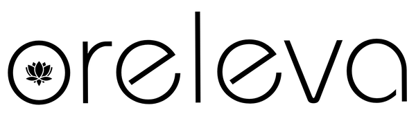 Oreleva Portable Period Heating Pad, Logo Black And White